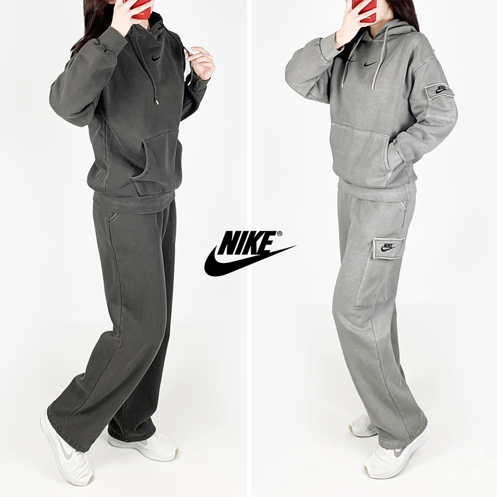 나이키 피그먼트 기모 후드 세트 / 남여