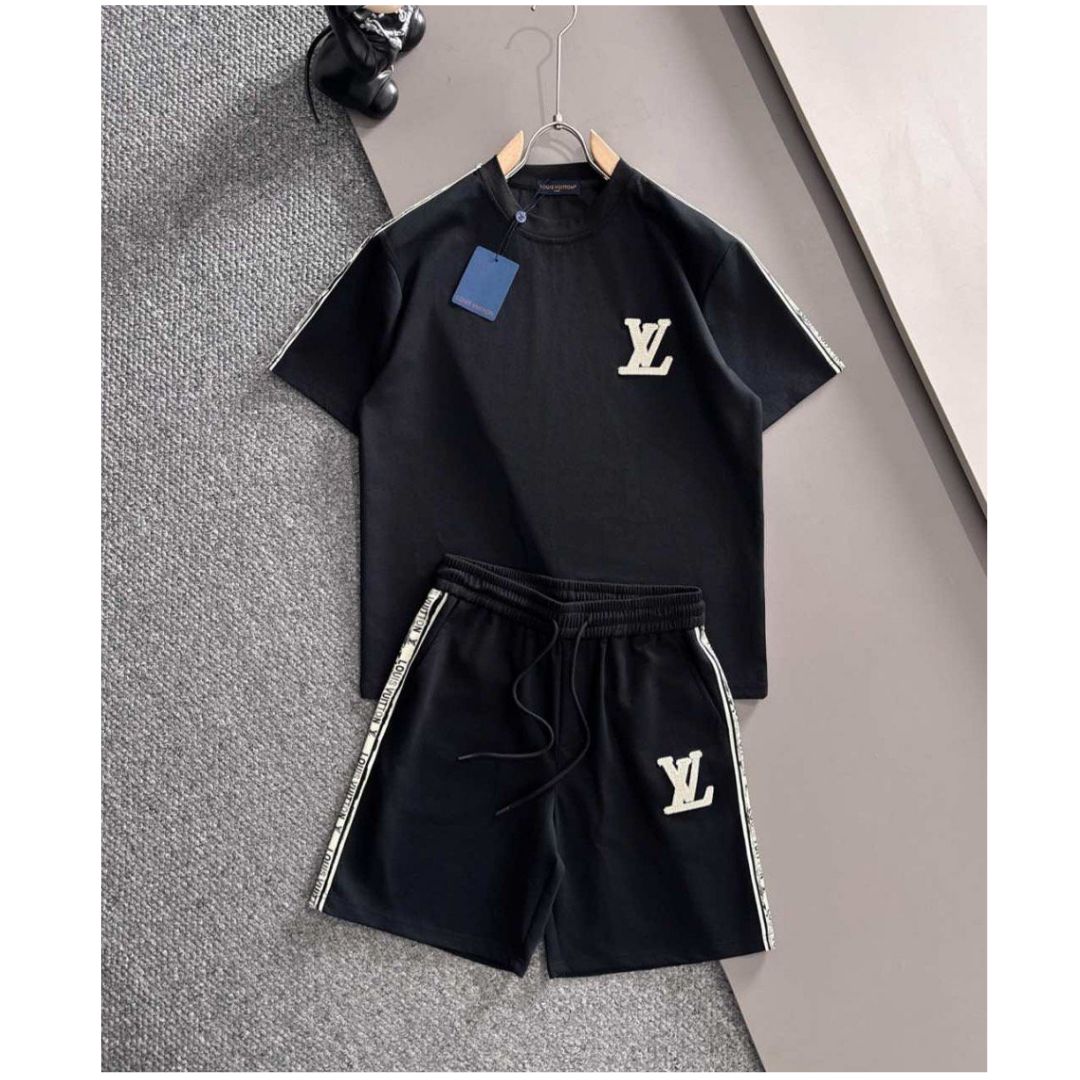 LV 테이핑 반팔 & 반바지 세트