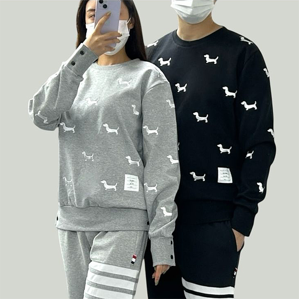 톰브라운 퍼피 맨투맨