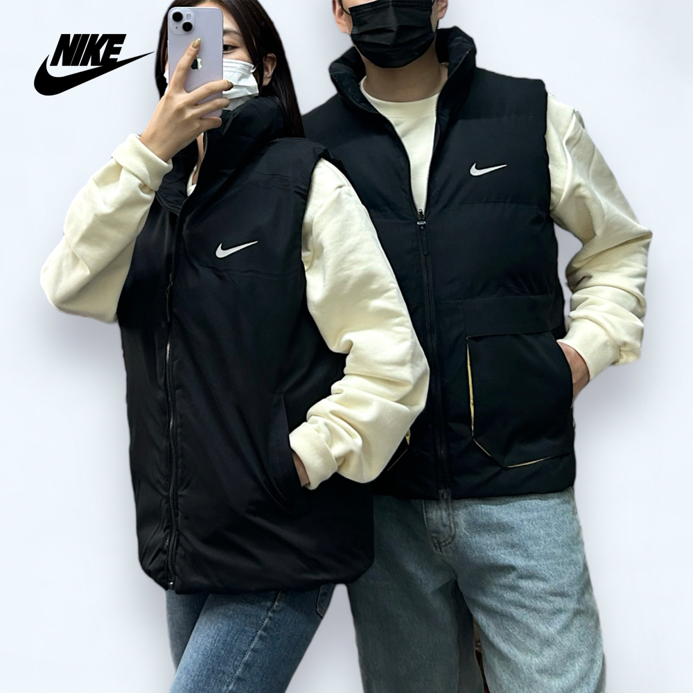 나이키 양면 패딩 조끼