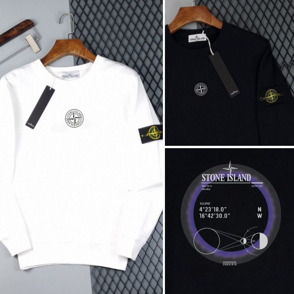 스톤아일랜드 퍼플 일식 맨투맨