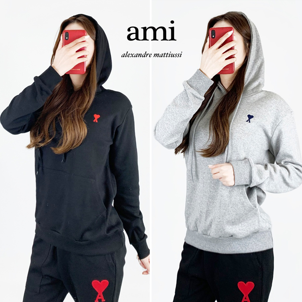 아미 특양면 기모 후드 / 남여