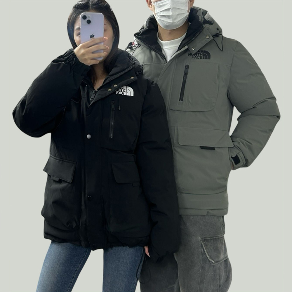 NF 하이넥 빅포켓 패딩 점퍼