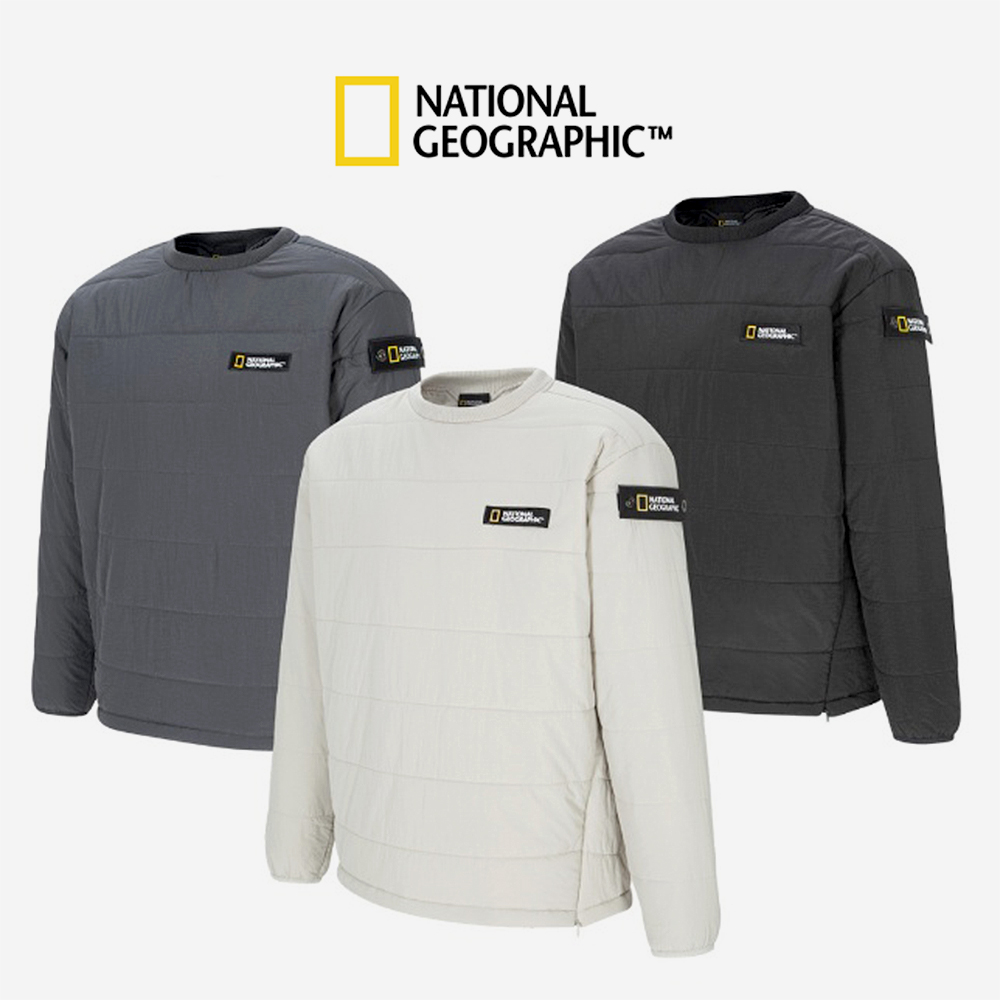 내셔널지오그래픽 패딩 레스트 맨투맨