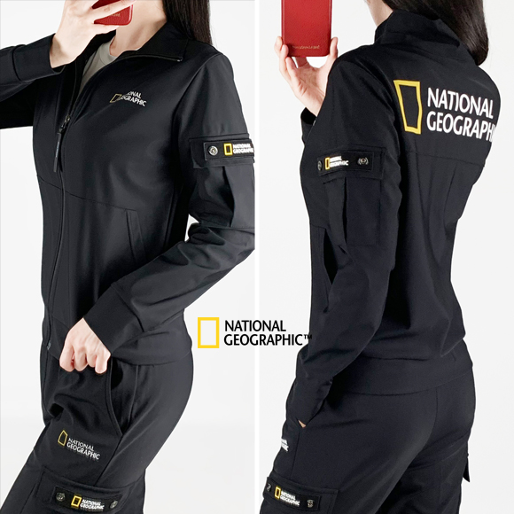 내셔널지오그래픽 건빵 집업 / 남여