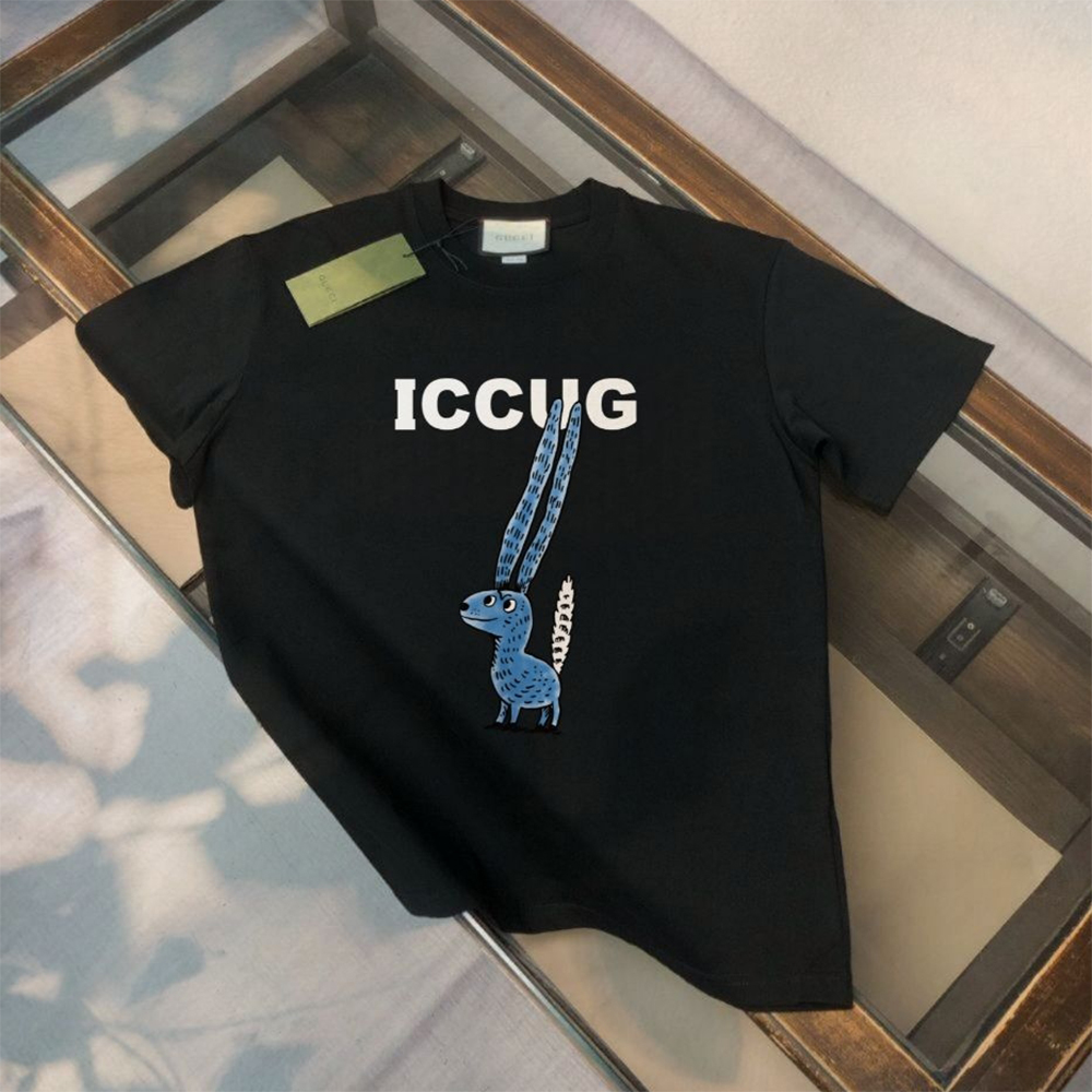 GC 프레야 하타스 ICCUG 프린트 반팔티