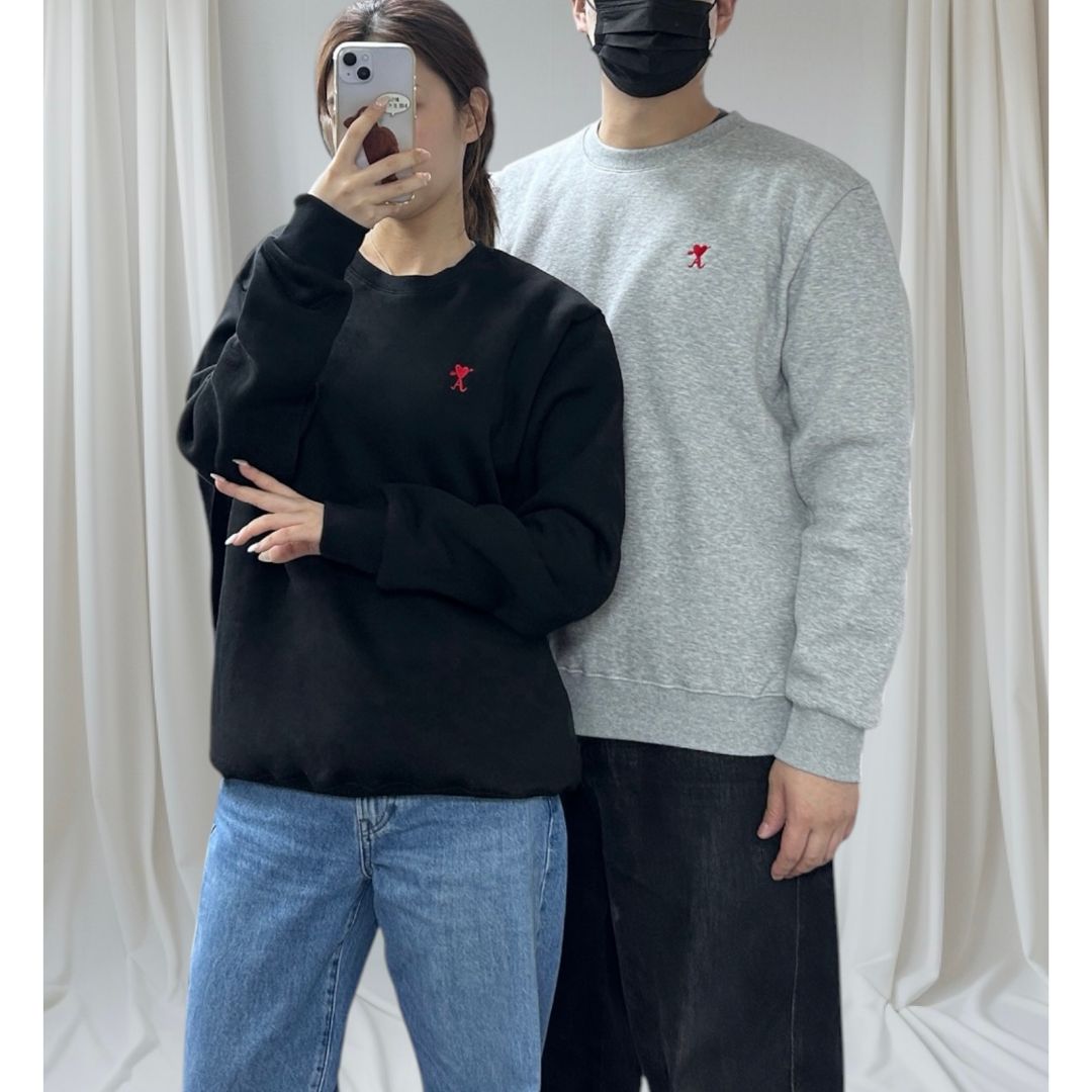 아미 큐피드 맨투맨 (기모)e