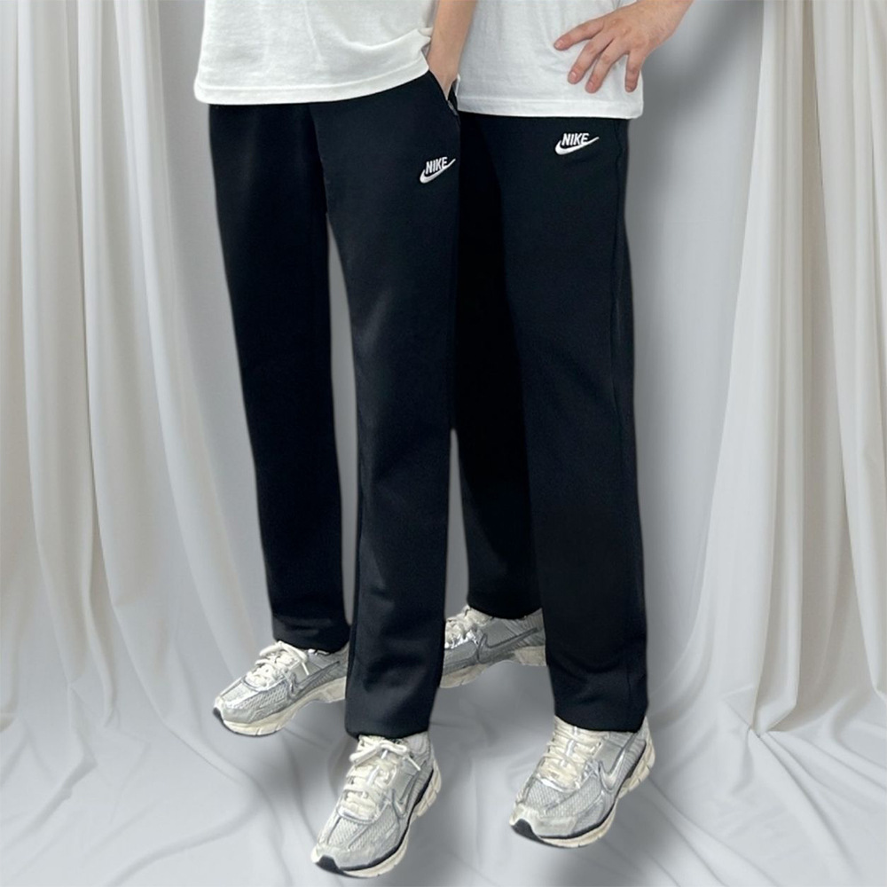 나이키 자수 로고 일자 팬츠