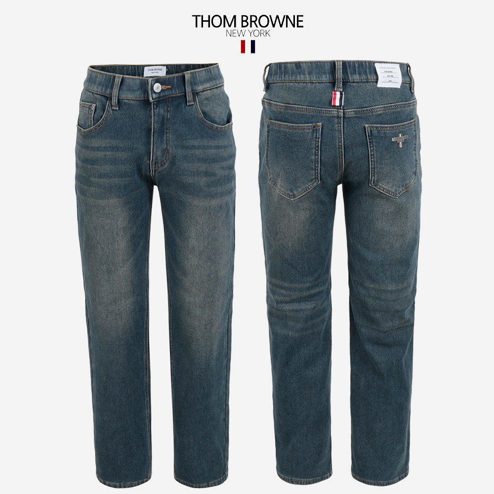 톰브 융기모 틴워싱 히든밴딩 일자팬츠